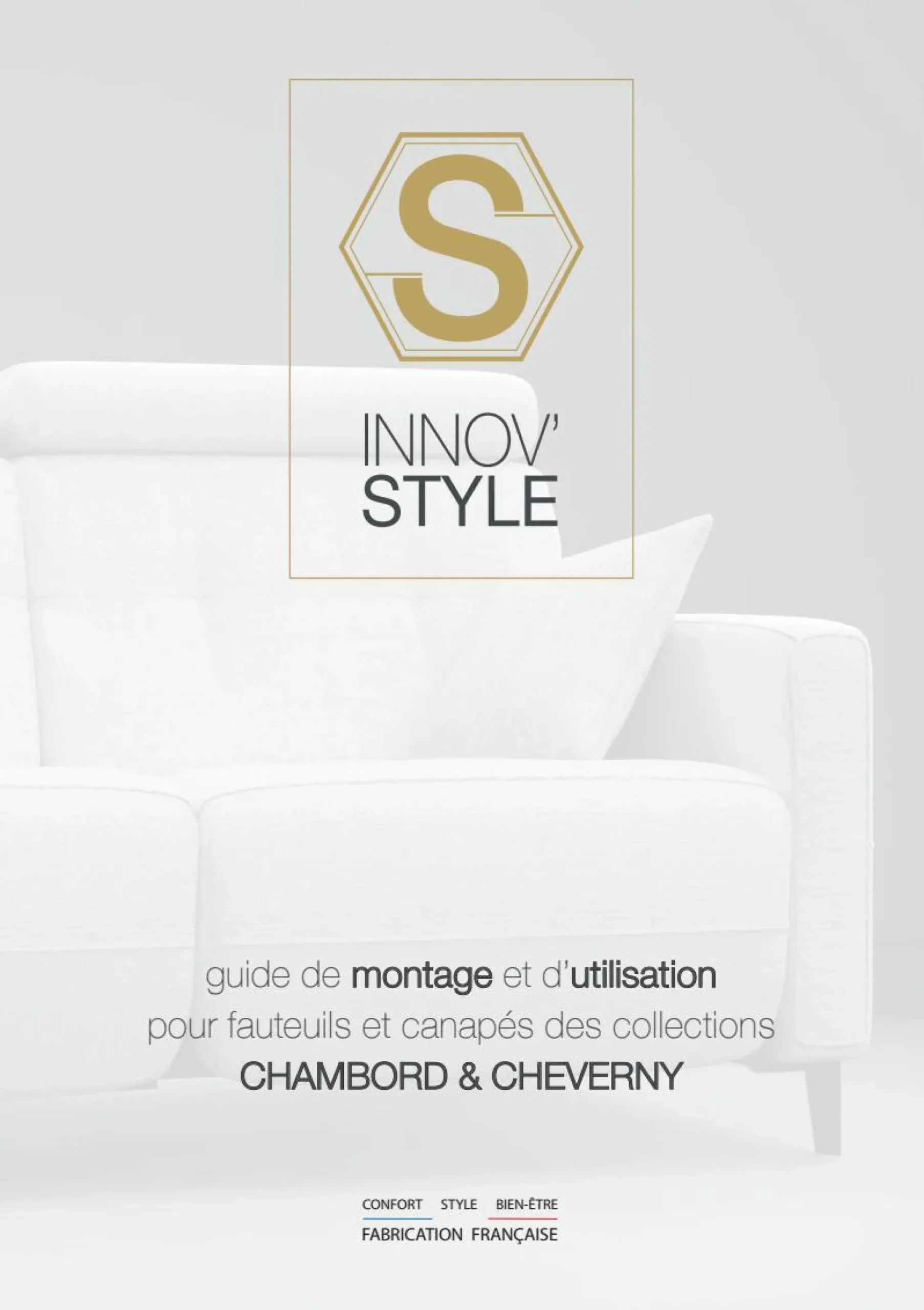 Canapé velours Cheverny - Vert Kaki - Grand 2 places