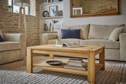 Canapé velours côtelé Otto - Beige - 3 places