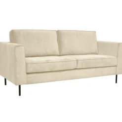 Canapé velours Pietra - Crème