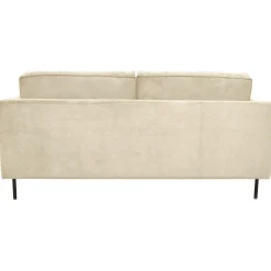 Canapé velours Pietra - Crème