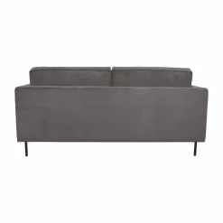 Canapé velours Pietra - Gris Clair