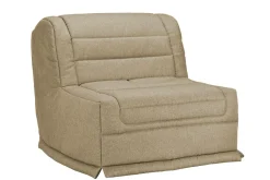 Chauffeuse BZ tissu matelas 12 cm Grace - Sable