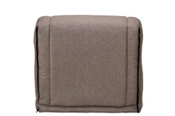 Chauffeuse BZ tissu matelas 12 cm Grace - Taupe