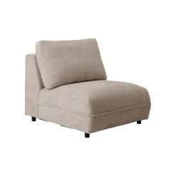 Chauffeuse pour canapé modulable Solenn - Grège