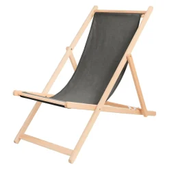 Chilienne en tissu recyclé Heva - Anthracite