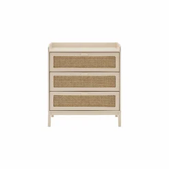 Commode 3 tiroirs Sam - Beige