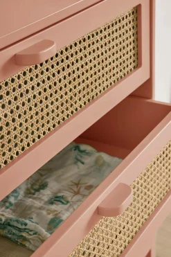 Commode 3 tiroirs Sam - Terracotta