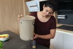 Composteur interieur Bokashi Organko 2 - Capuccino