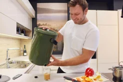 Composteur interieur Bokashi Organko 2 - Olive