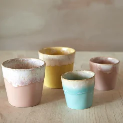 COSTA NOVA Lot de 6 Tasses Expresso Grespresso - Bleu Clair