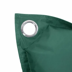 COTTON WOOD Pouf de sol rectangulaire 110 x 130 cm IN&OUT - Vert Emeraude