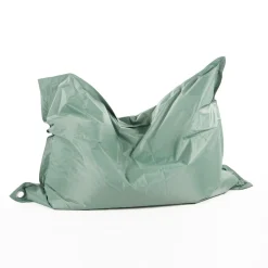 COTTON WOOD Pouf de sol rectangulaire 110 x 130 cm IN&OUT - Vert sauge