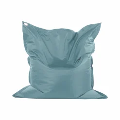 COTTON WOOD Pouf de sol rectangulaire 110 x 130 cm IN&OUT - Bleu Minéral