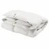 Couette chaude en plumettes et percale biologique Carl - 140 x 200 cm