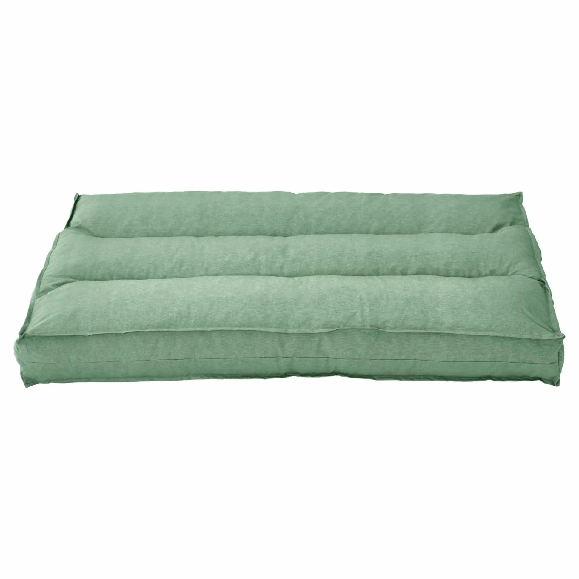Coussin matelas palette recyclé Heva - Vert Eau