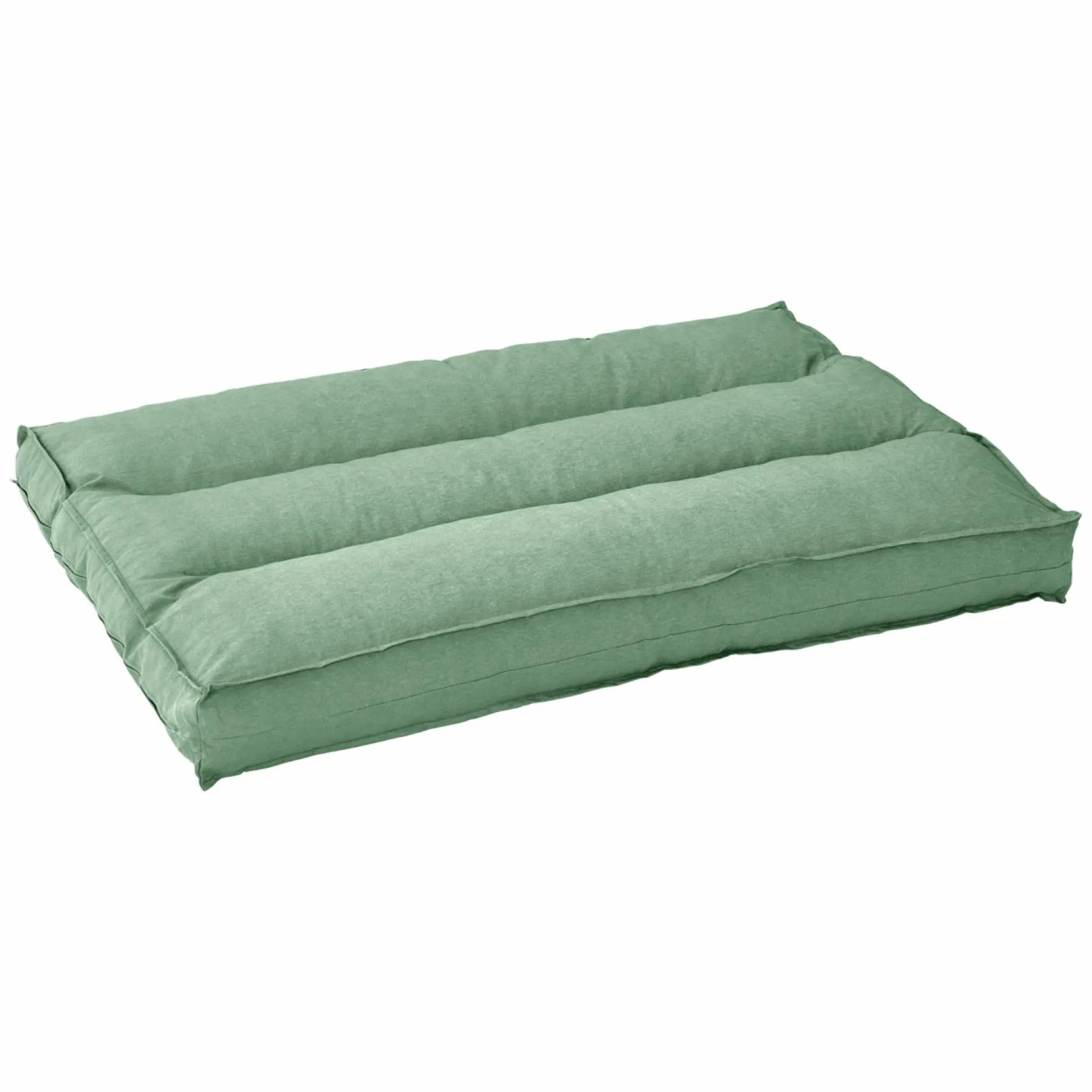 Coussin matelas palette recyclé Heva - Vert Eau
