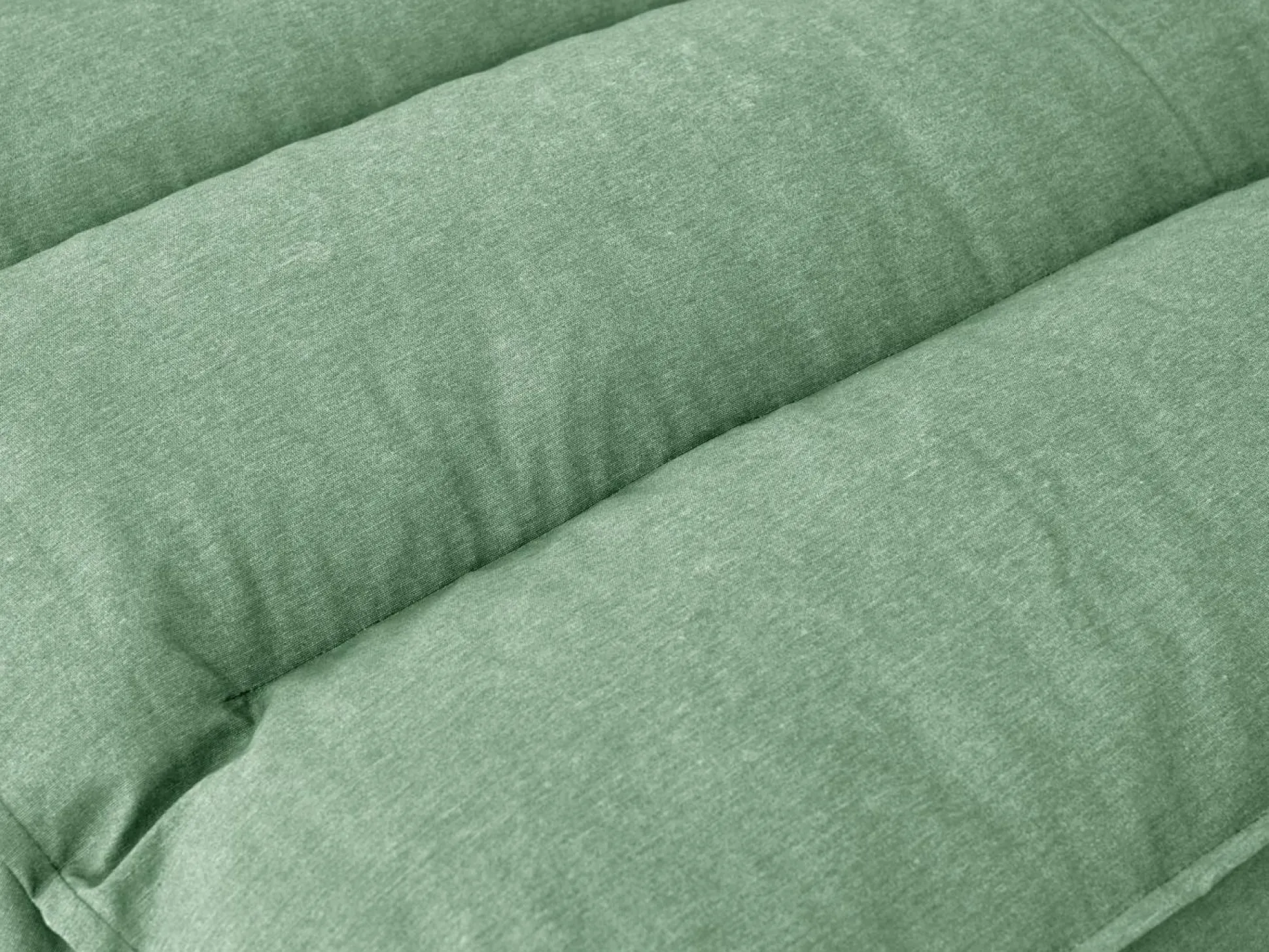 Coussin matelas palette recyclé Heva - Vert Eau
