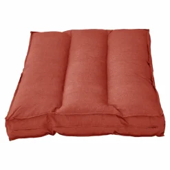 Coussin matelas palette recyclé et déperlant Heva - Tomette 1