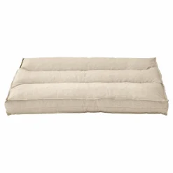 Coussin matelas palette recyclé Heva - Ecru