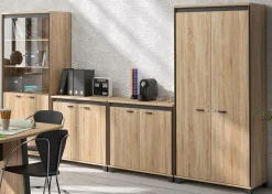 C.PRO PAR CAMIF Bibliothèque 2 portes Gregory