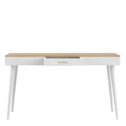 C.PRO PAR CAMIF Bureau Horizon - Chêne/Blanc