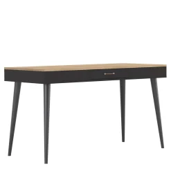 C.PRO PAR CAMIF Bureau Horizon - Chêne/Noir