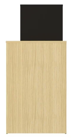 C.PRO PAR CAMIF Bureau Mitch - Chêne/Noir