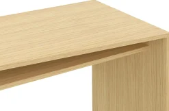 C.PRO PAR CAMIF Bureau Mitch - Chêne/Blanc