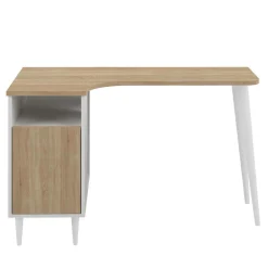 C.PRO PAR CAMIF Bureau Nook - Chêne/Blanc