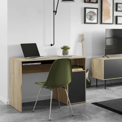 C.PRO PAR CAMIF Bureau Oxford - Chêne/Noir