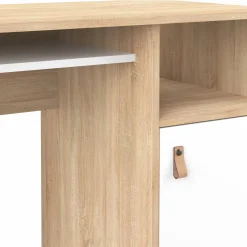 C.PRO PAR CAMIF Bureau Oxford - Chêne/Blanc