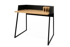 C.PRO PAR CAMIF Bureau Tennessee - Noir/Chêne