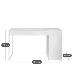 C.PRO PAR CAMIF Bureau Trinity - Blanc