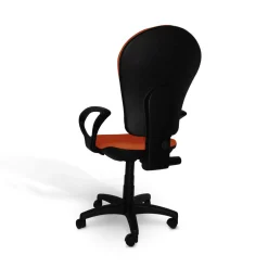 C.PRO PAR CAMIF Fauteuil de bureau Juliette - Bleu - Roulettes pour sol dur