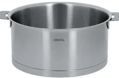 CRISTEL Casserole inox Strate amovible - 14 cm