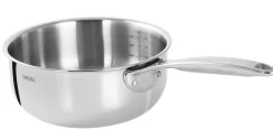 CRISTEL Casserole saucier Castel' Pro - Diamètre 16 cm