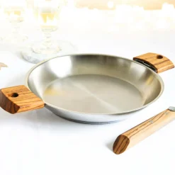 CRISTEL Poêle inox Mutine amovible - 24 cm