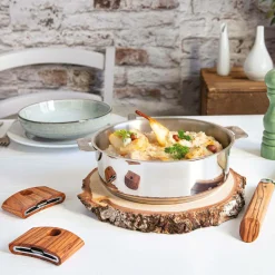 CRISTEL Sauteuse 24 cm inox Mutine amovible