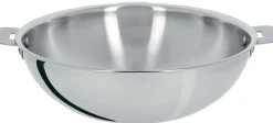 CRISTEL Wok inox 28 cm Casteline amovible