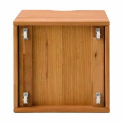 Cube de rangement bois massif Cyriel - Hêtre Massif