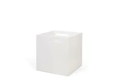 Cube de rangement Texas - Blanc