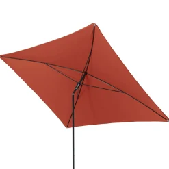 DOPPLER Parasol Rectangulaire 230 x 190 cm Sunline en Acier - Terracotta