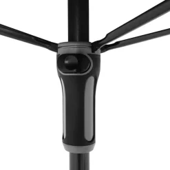 DOPPLER Parasol Rectangulaire 185 x 120 cm Sunline en Acier - Taupe