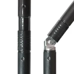 DOPPLER Parasol Rectangulaire 185 x 120 cm Sunline en Acier - Beige Nature