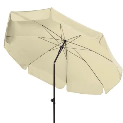 DOPPLER Parasol Rond ⌀ 200 cm Sunline en Acier - Beige Nature