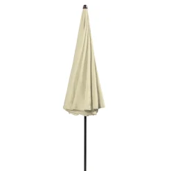 DOPPLER Parasol Rond ⌀ 200 cm Sunline en Acier - Beige Nature