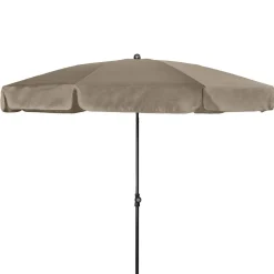 DOPPLER Parasol Rond ⌀ 200 cm Sunline en Acier - Taupe
