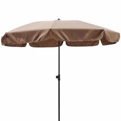DOPPLER Parasol Rond ⌀ 200 cm Sunline en Acier - Taupe