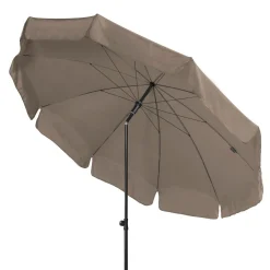 DOPPLER Parasol Rond ⌀ 250 cm Sunline en Acier - Taupe