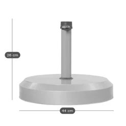 DOPPLER Pied de Parasol 25 kg en Béton